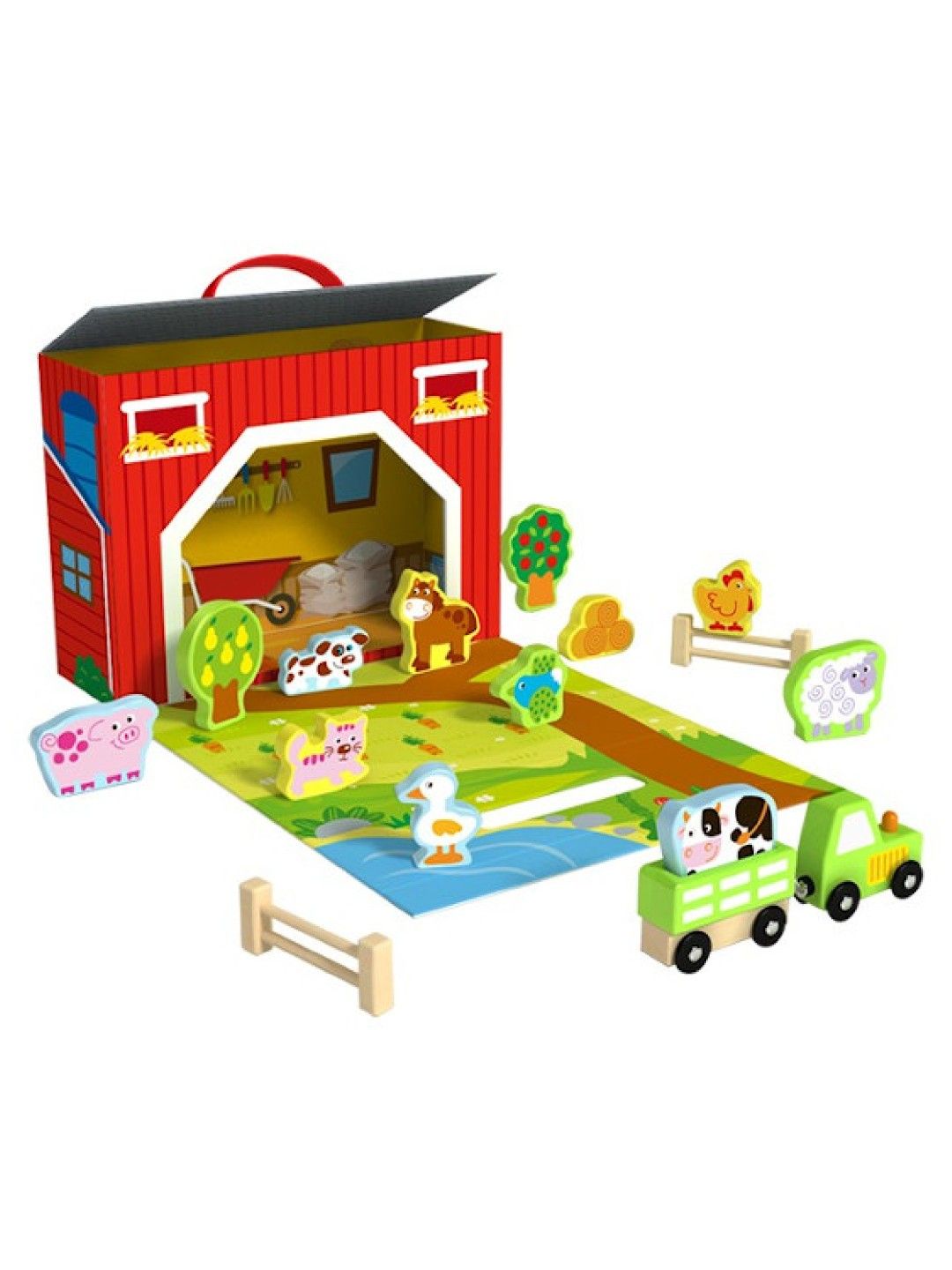 Tooky Toy Farm Play Box edamama