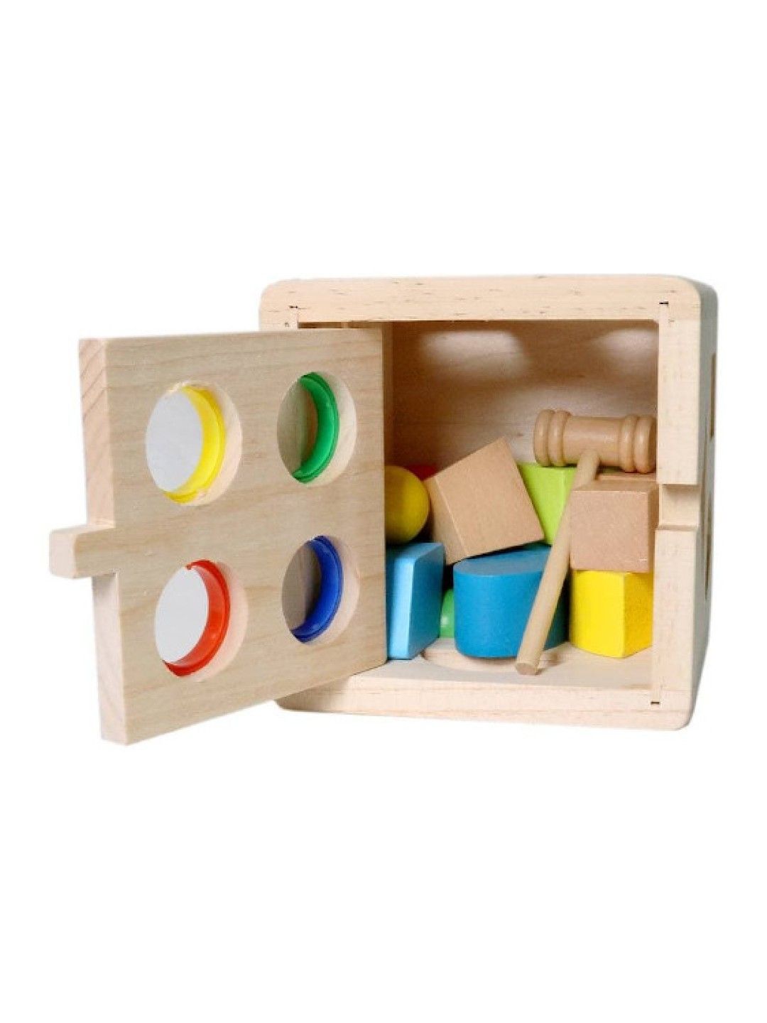 Hungry Hippo PH Shape Sorter with Mallet edamama