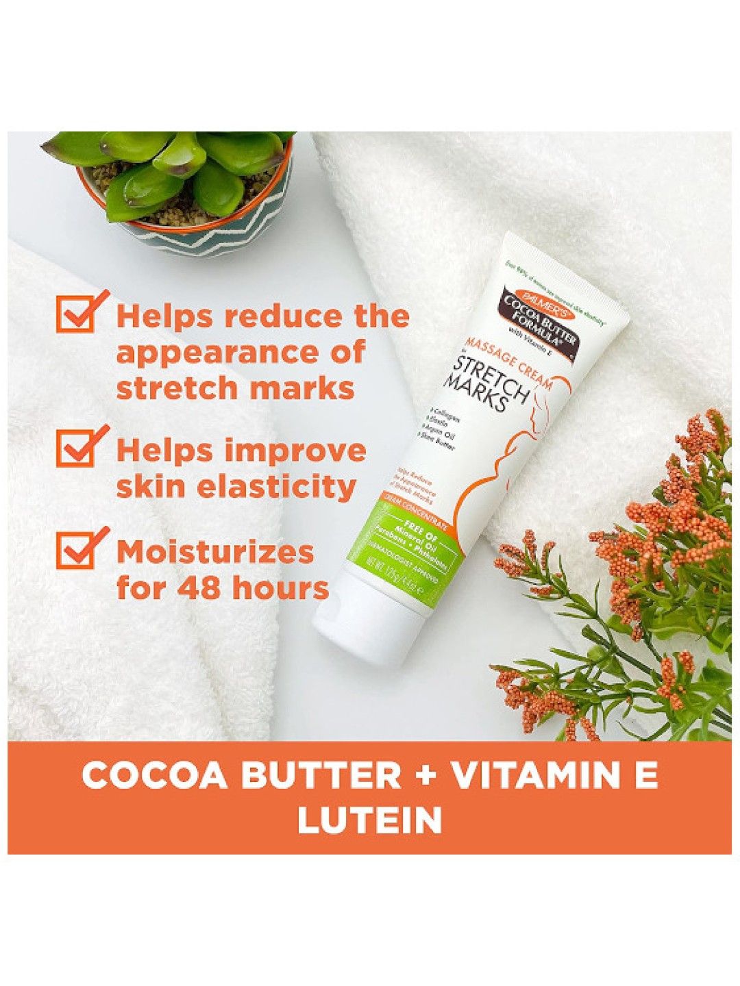 Palmer's Cocoa Butter Formula with Vitamin E Massage Cream (No Color- Image 2)