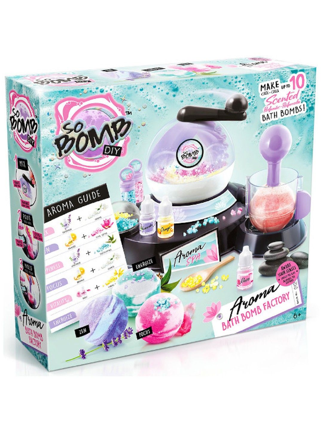 Canal Toys So Bomb DIY Bath Bomb Aroma Factory (No Color- Image 2)