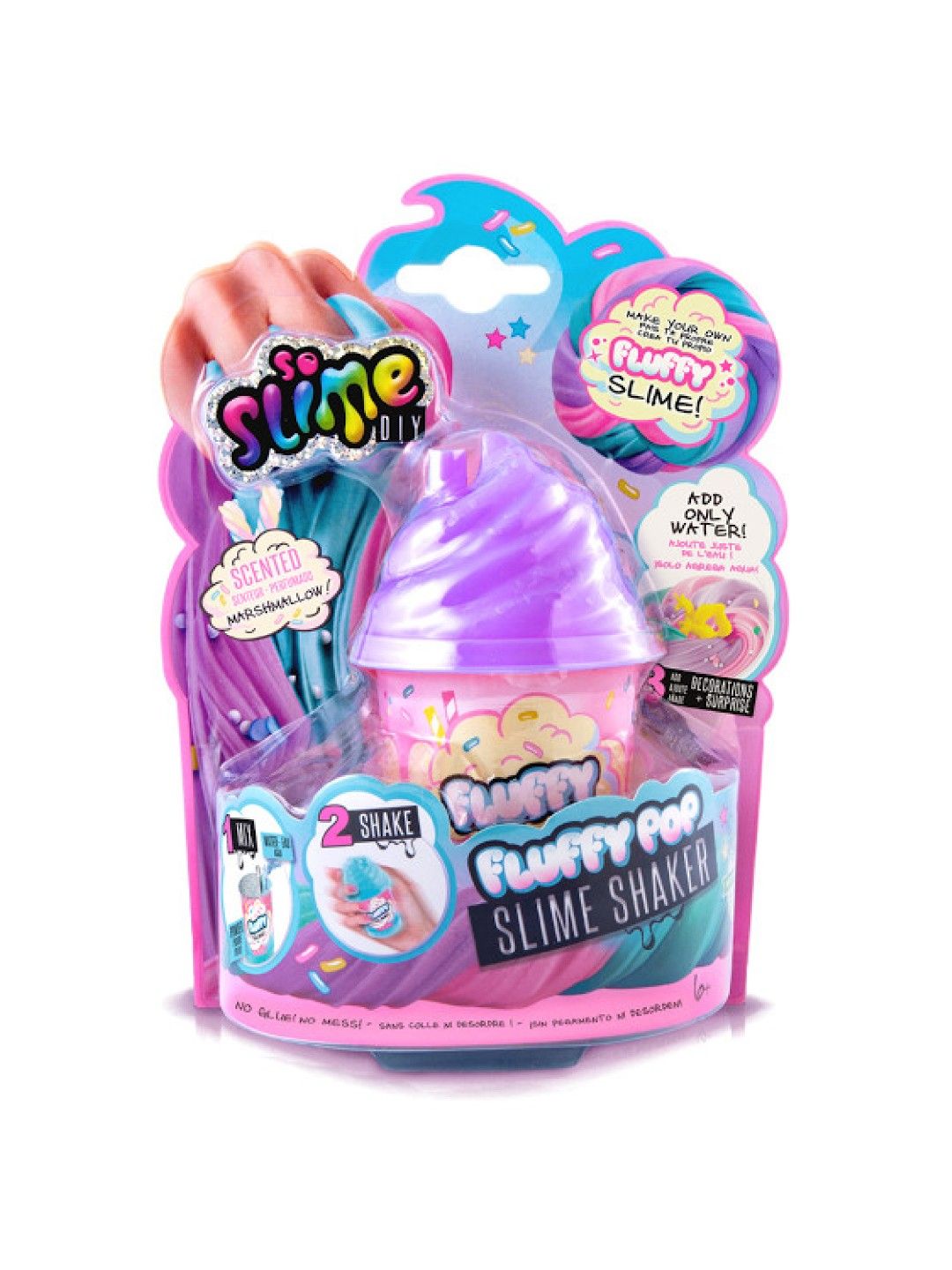 Canal Toys Slime DIY Fluffy Pop Slime Shaker (No Color- Image 2)