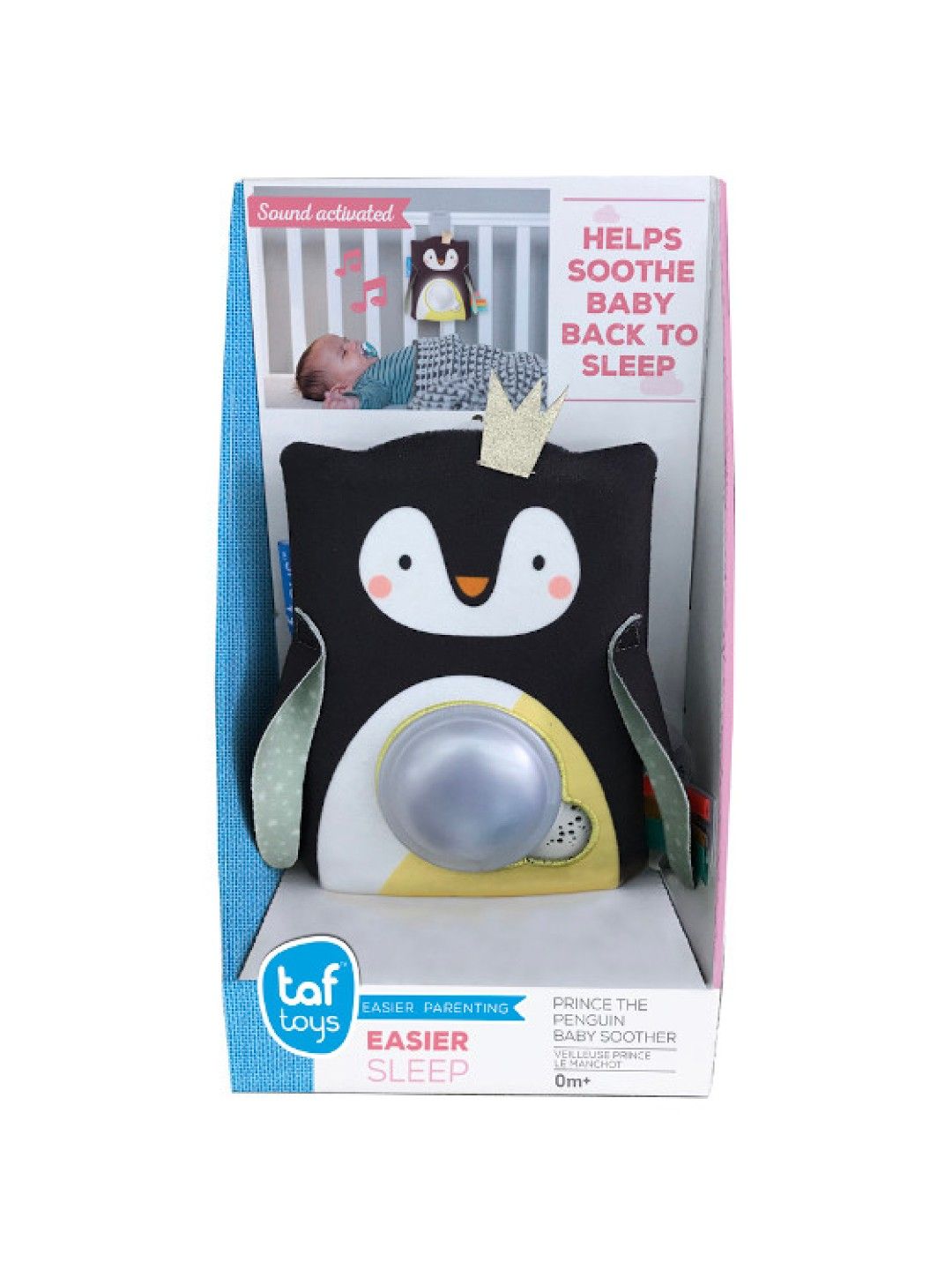 Taf Toys Prince the Penguin Baby Soother (No Color- Image 2)