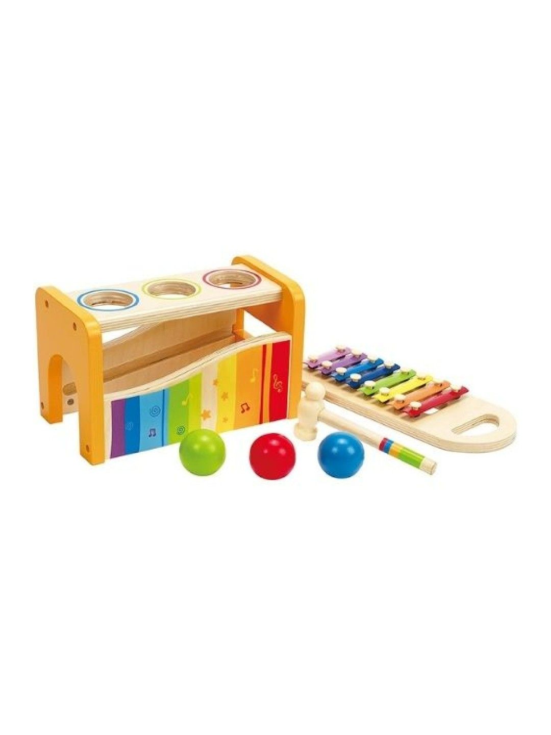 Boby Wooden Musical Pound and Tap Bench (No Color- Image 2)