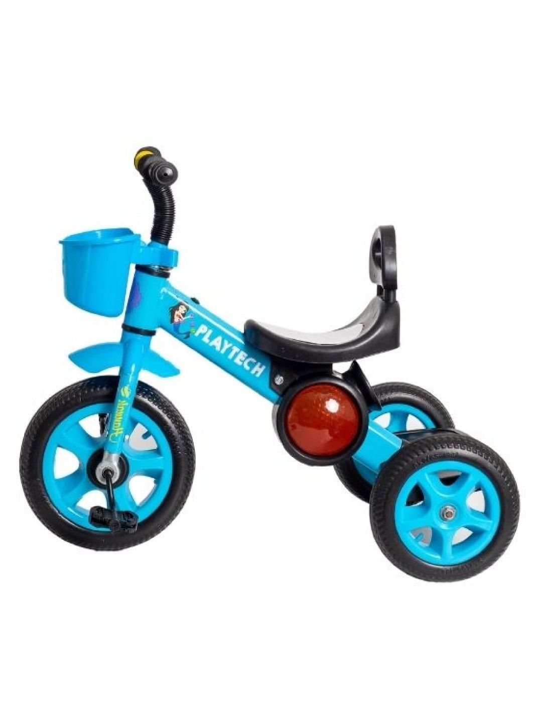 Playtech Kids Trike With Music (Sky Blue- Image 2)