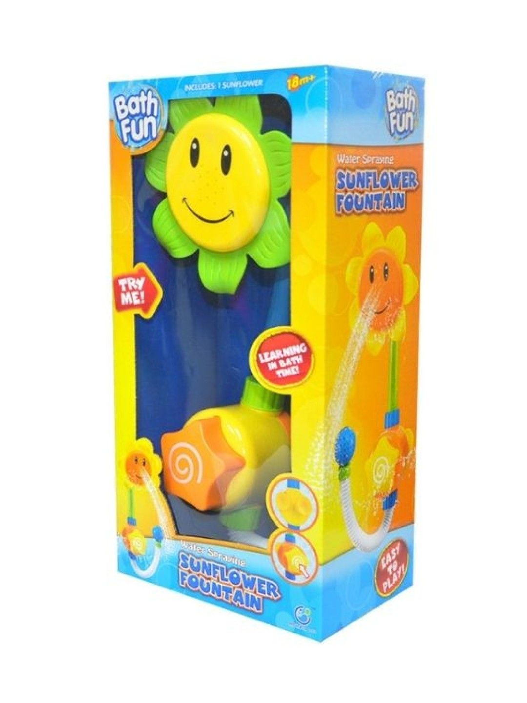 Bathfun Sunflower Fountain Bath Toy (No Color- Image 2)