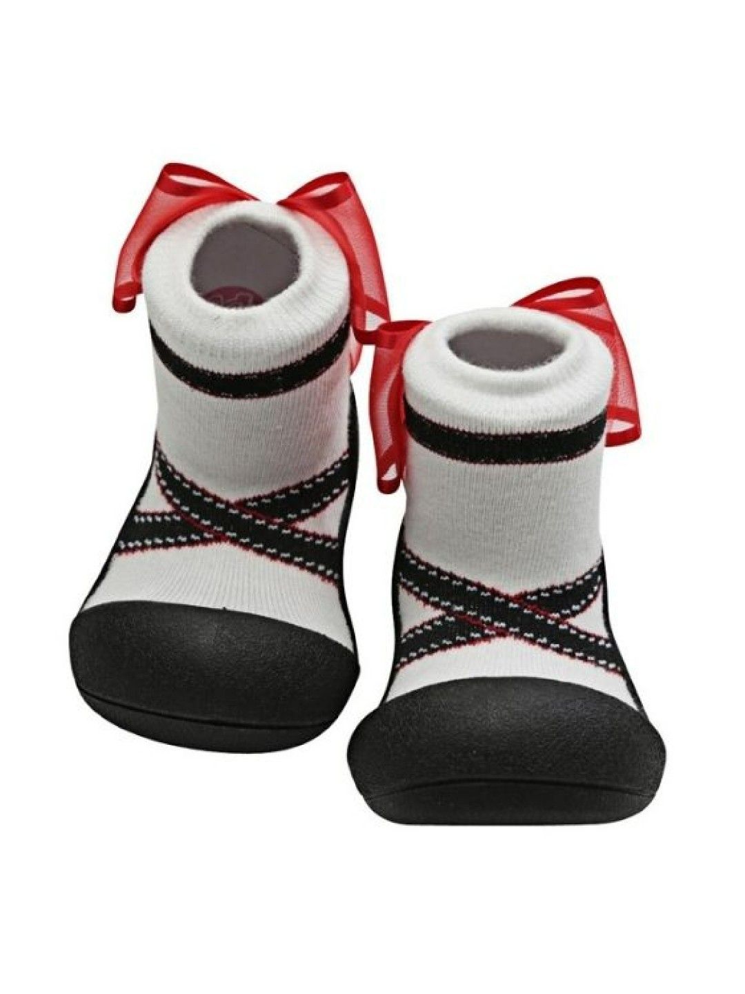 Attipas Ballet Baby Shoes (Black- Image 2)