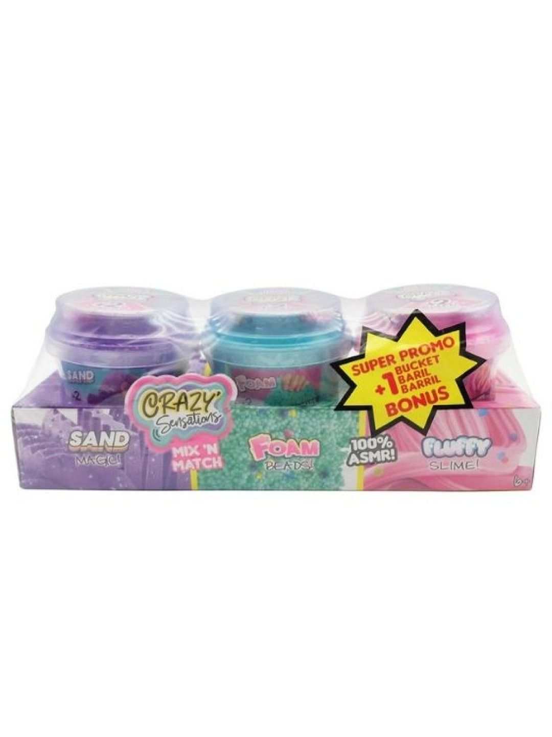 Canal Toys Craze Sensation DIY Mix 'N Match 2+1 Bonus Bucket Assortment (No Color- Image 2)