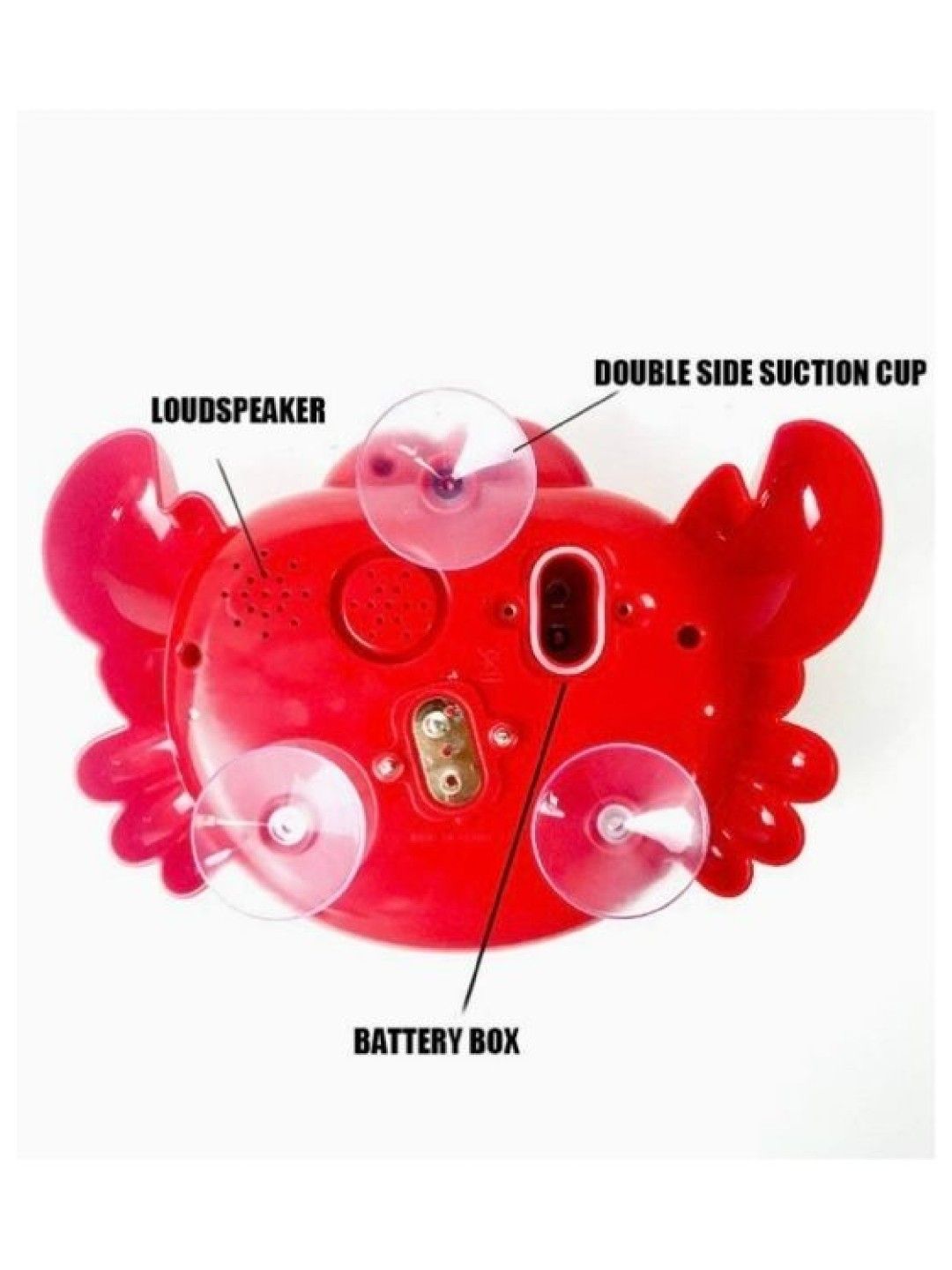Little Fat Hugs Crab Bubble Machine edamama