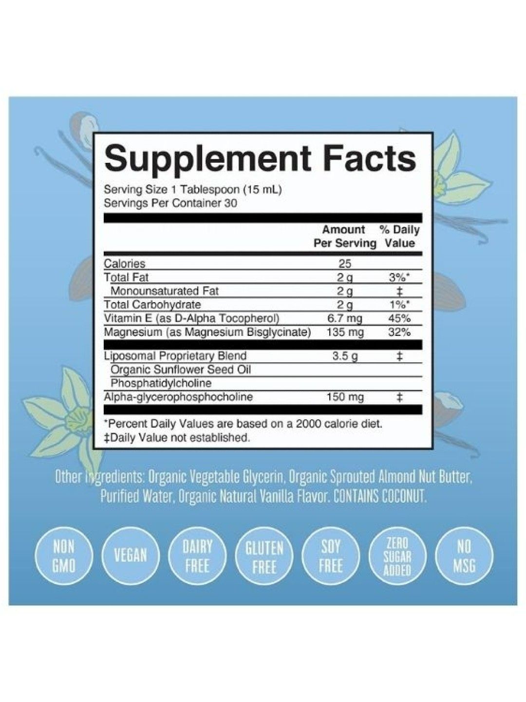 Mary Ruth's Magnesium Calm Liposomal (15.22oz) edamama