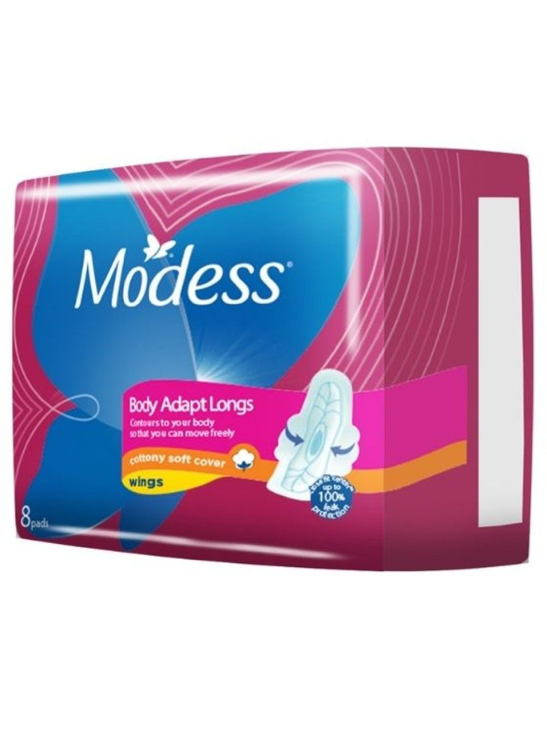 Modess Adapt Longs Maxi (8s) (No Color- Image 2)