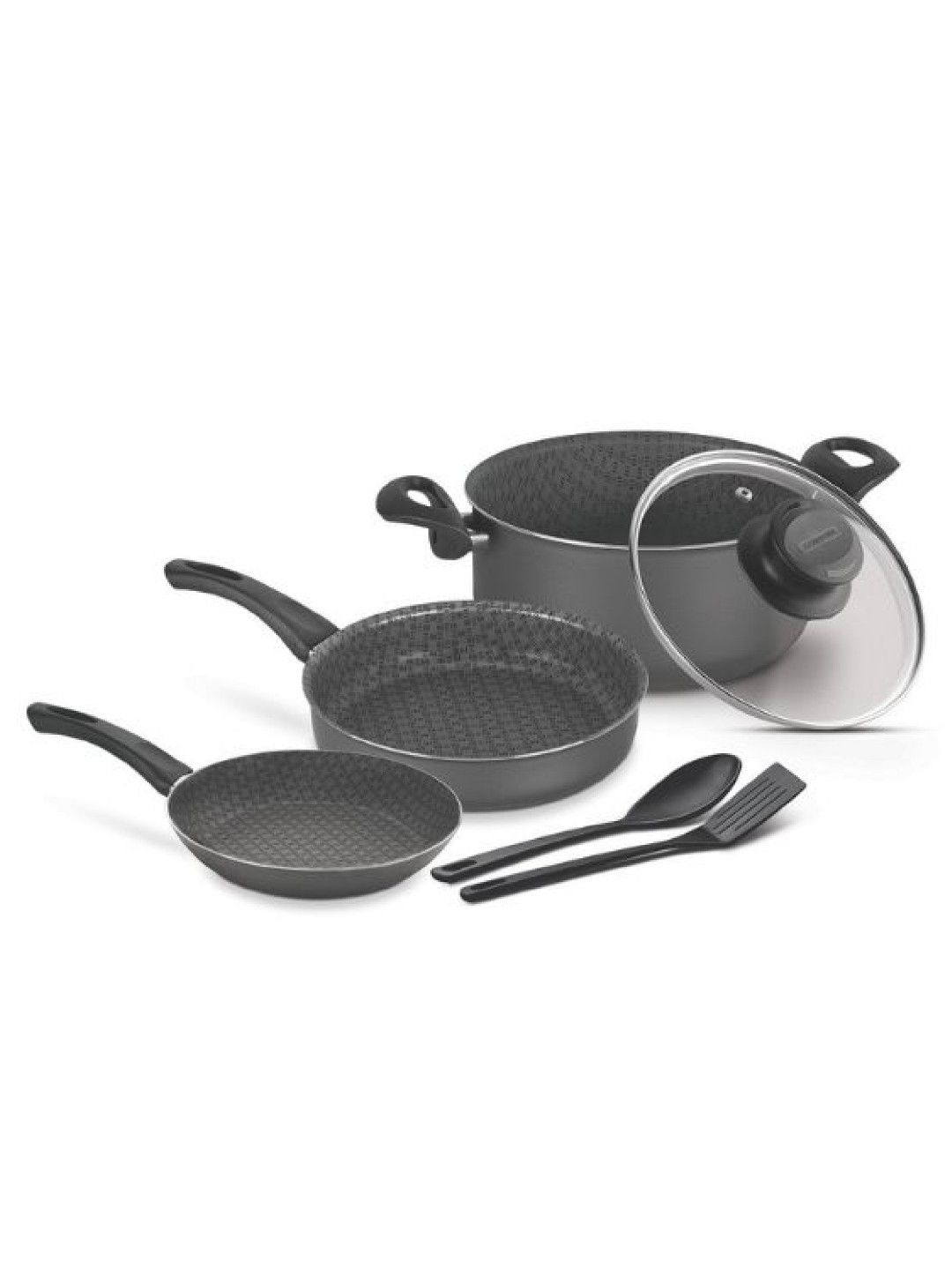 Tramontina Paris Cookware Set (6pcs) (Black- Image 1)