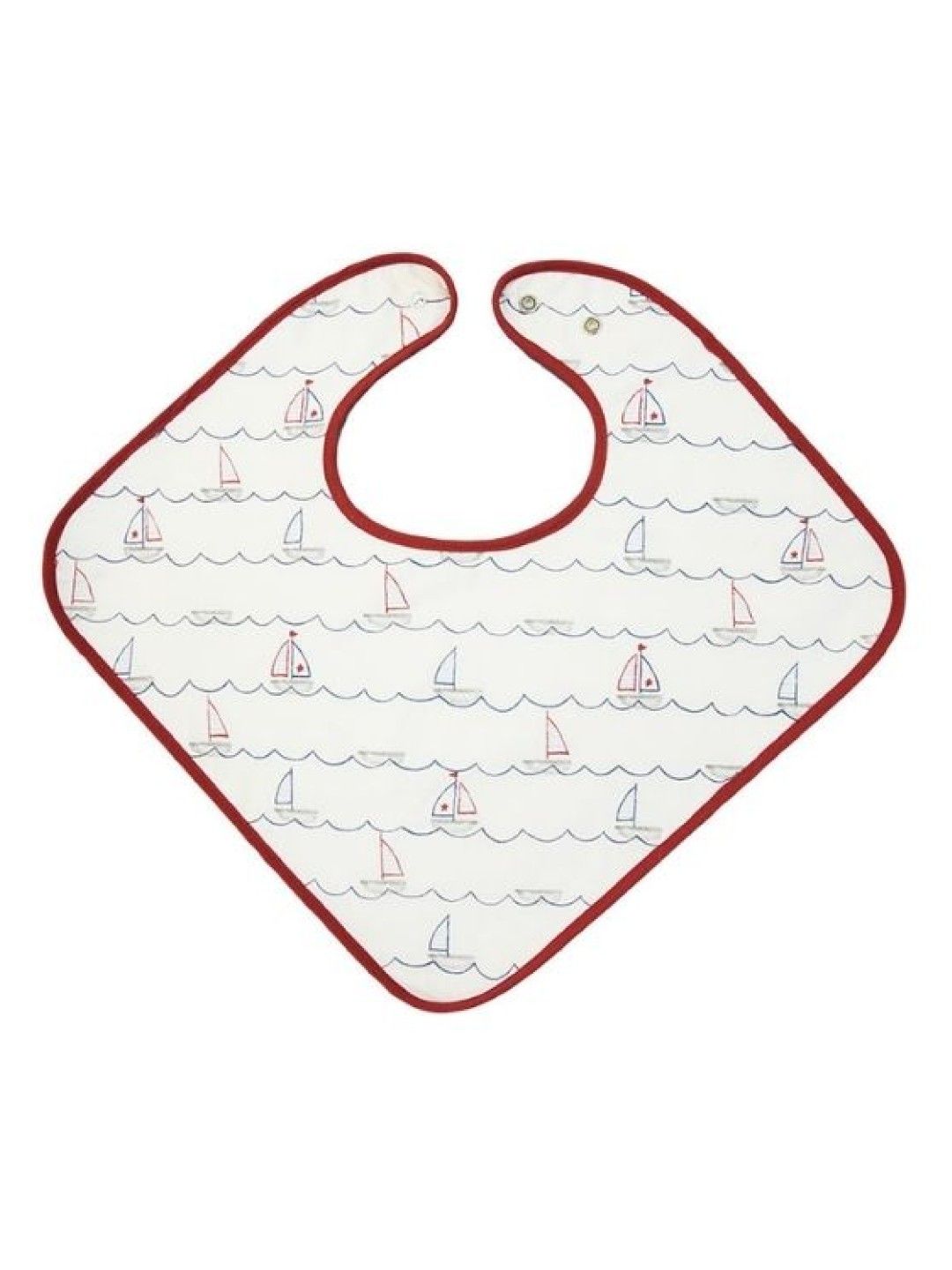 Belily World Printed Baby Bib Set A (Bundle of 3) (Off White- Image 2)