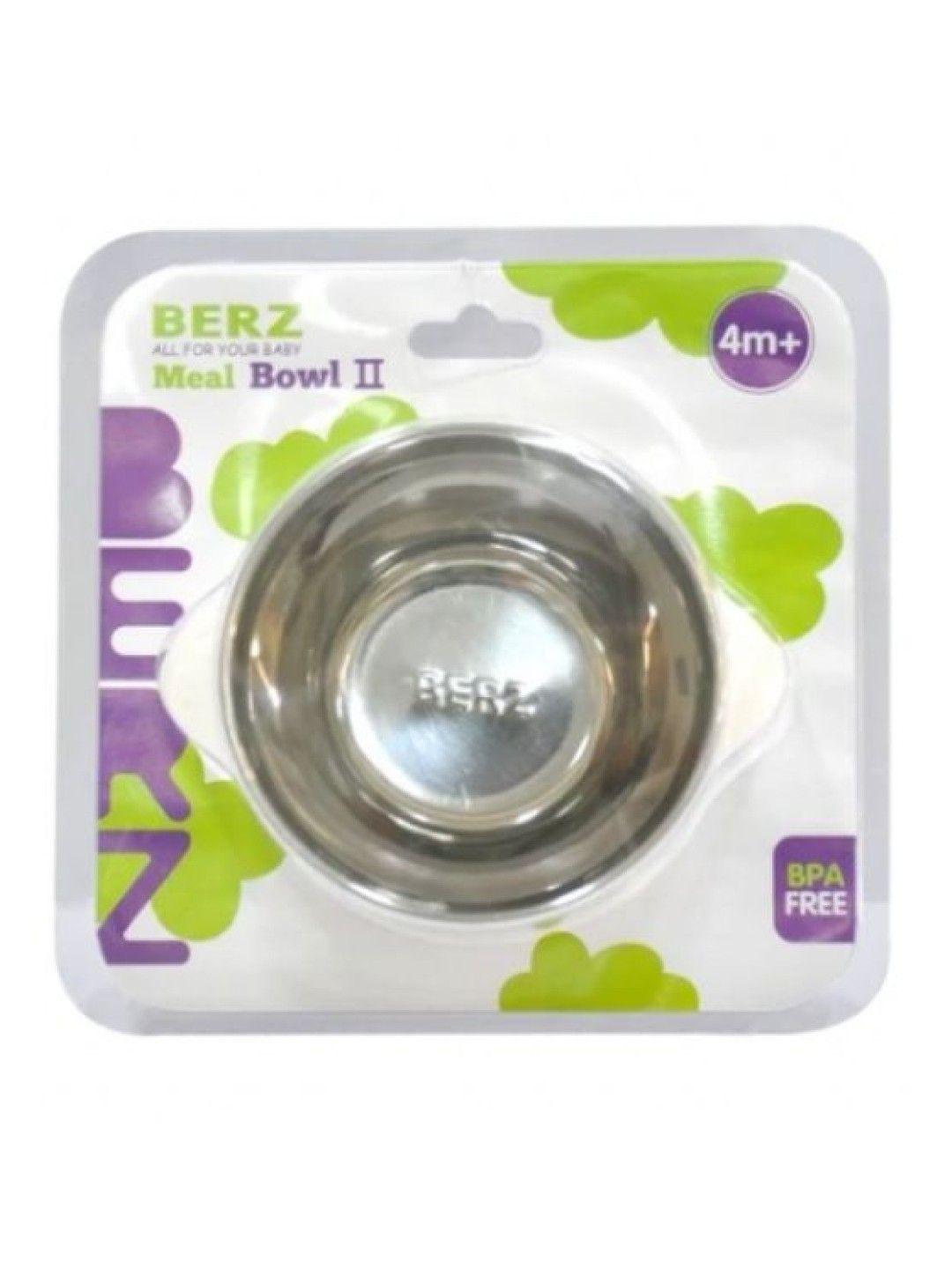 Berz Small Bowl & Cover (White- Image 2)