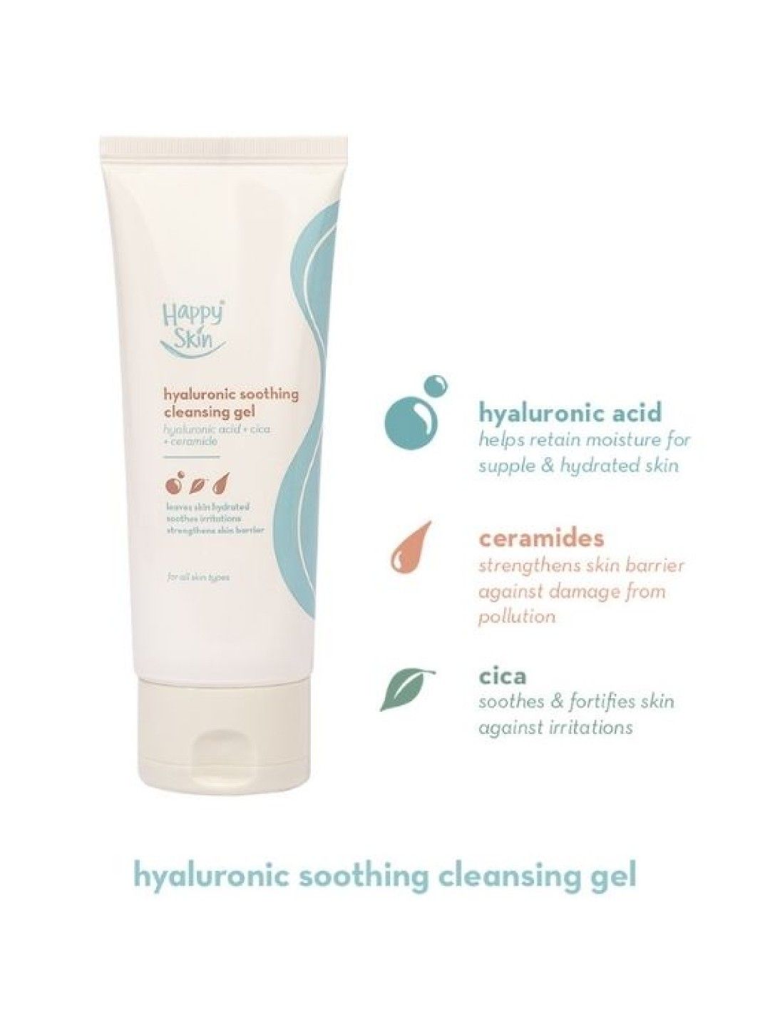 Happy Skin Clean & Exfoliate Massage Kit (Cleansing Gel + Device) (No Color- Image 3)