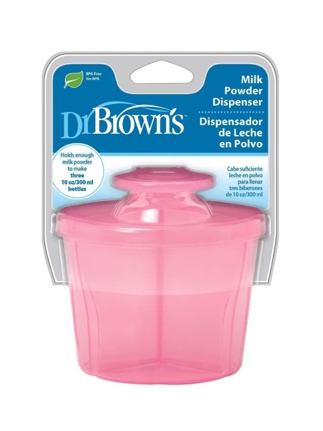 Dr. Brown's Milk Powder Container (Pink- Image 1)