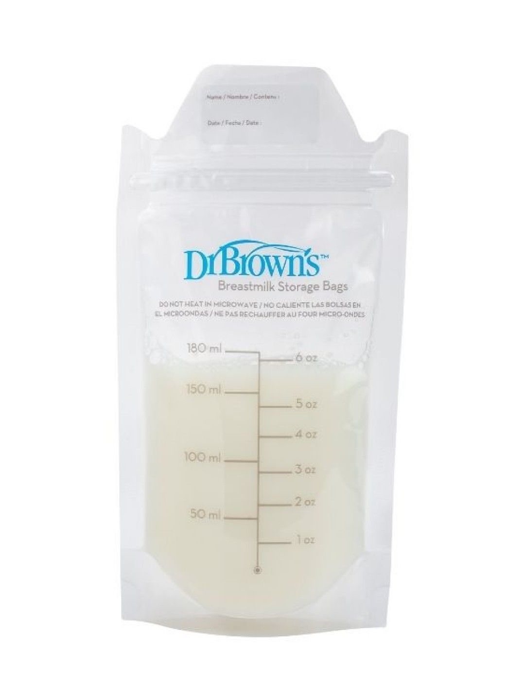 Dr. Brown's Breastmilk Storage Bags (Bundle of 25) (No Color- Image 2)