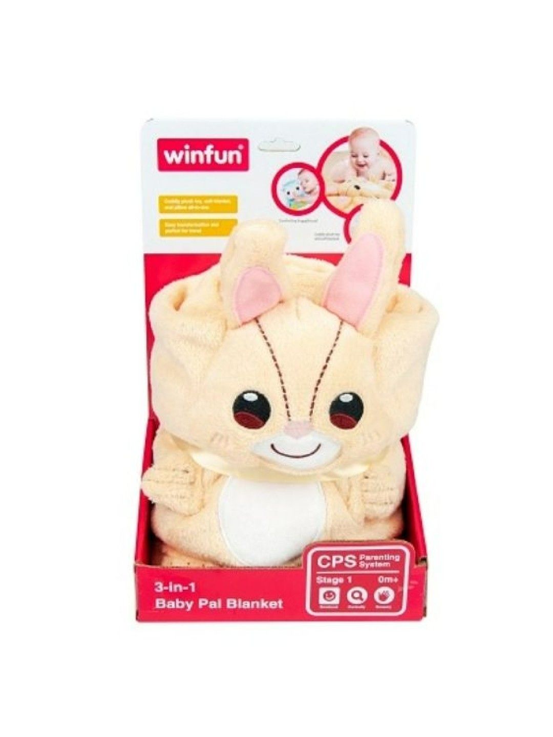 winfun 3 in 1 Baby Pal Blanket (No Color- Image 2)