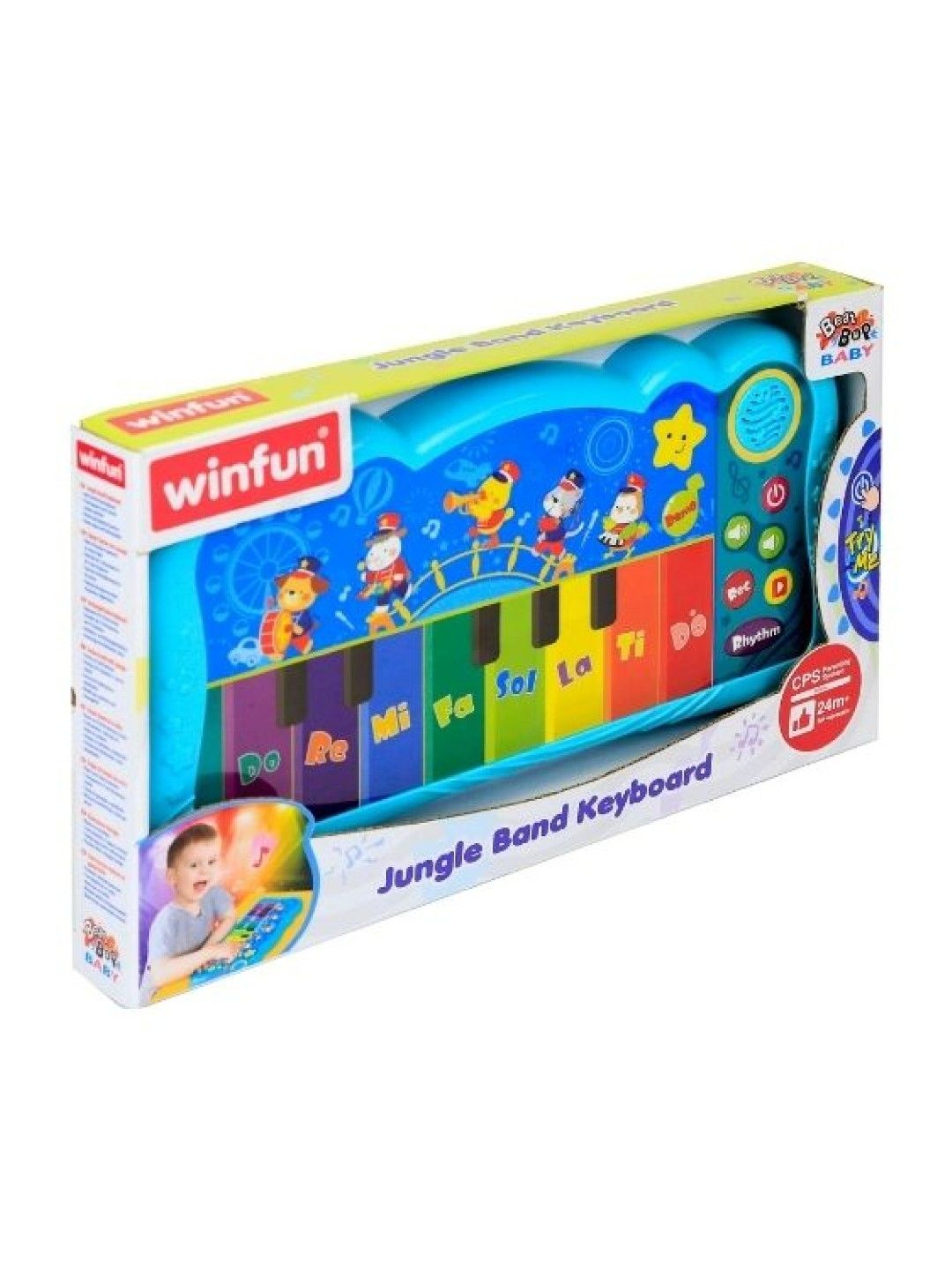 winfun Jungle Band Keyboard (No Color- Image 3)