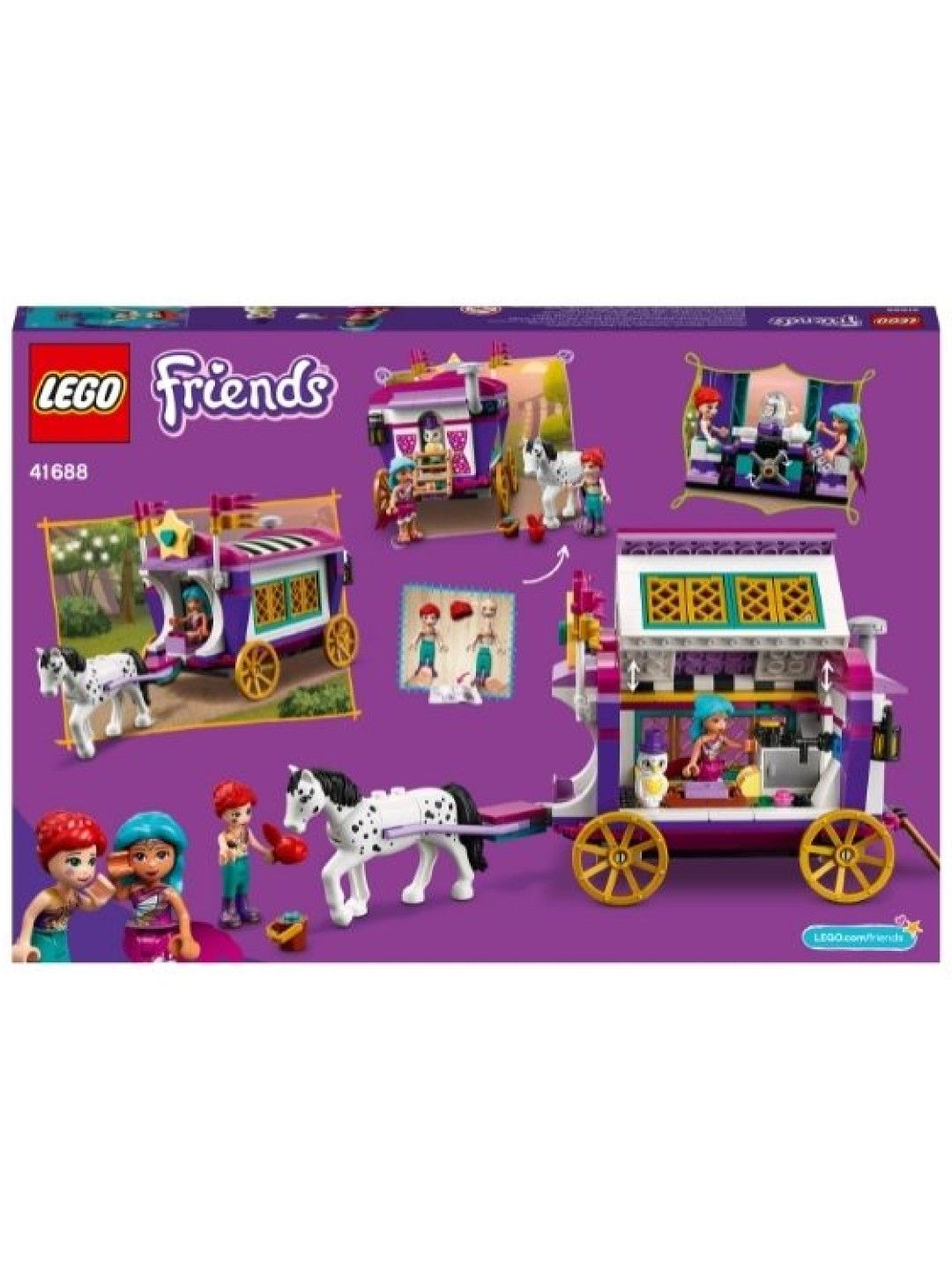 Lego Friends Magical Caravan (No Color- Image 2)