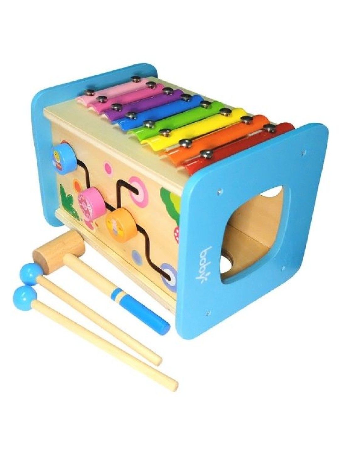 Boby Wooden Musical Activity Box (No Color- Image 2)