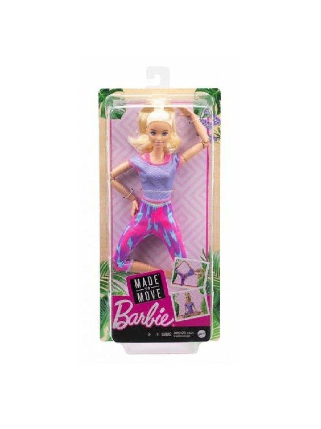 Barbie Made To Move Doll With Pink Dye Pants (No Color- Image 2)