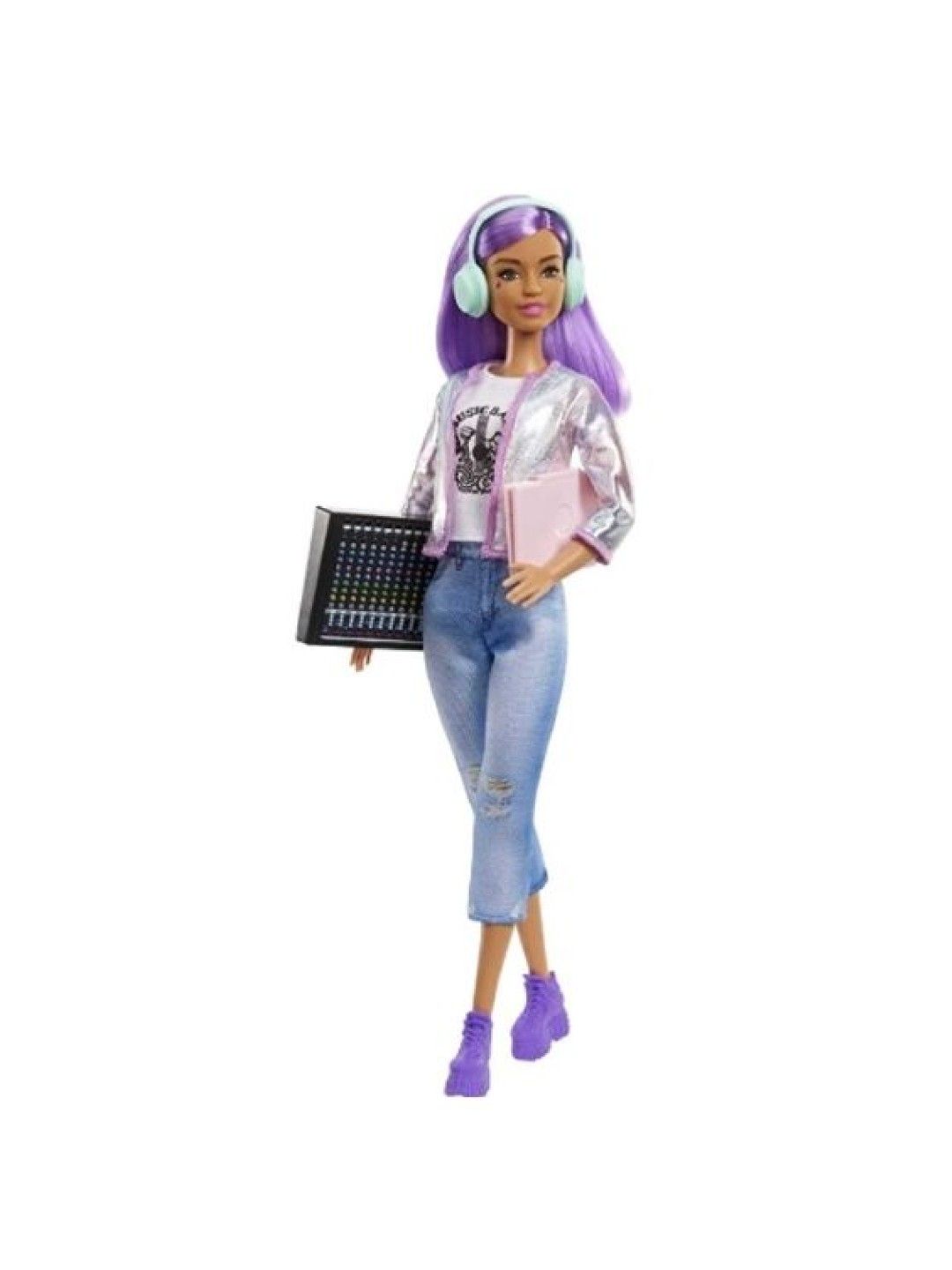 Barbie Career Of The Year 2021 Music Producer - Purple Hair (No Color- Image 2)