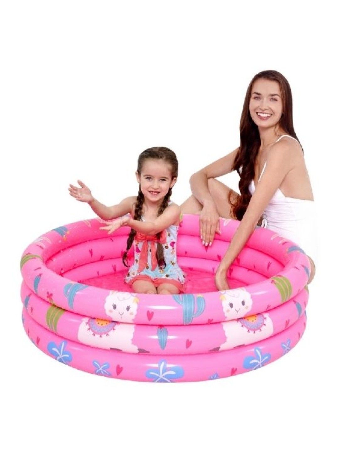 SunClub Alpaca 3-Ring Inflatable  Swimming Pool 39 x 11.5 (No Color- Image 2)