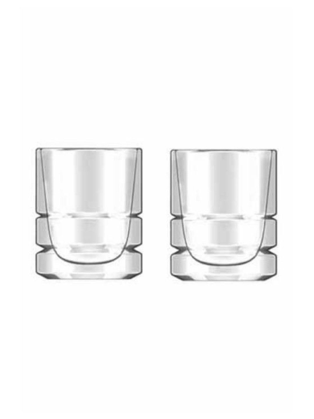 Sunbeams Lifestyle Crysalis Double Wall Glass Espresso Coffee Cup 80ml (Set of 2) (No Color- Image 2)