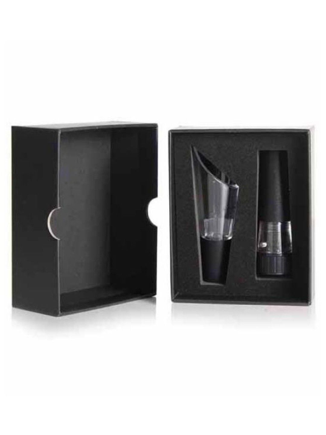 Sunbeams Lifestyle Crysalis Vacuum Wine Stopper + Wine Pourer (Set of 2) (No Color- Image 2)