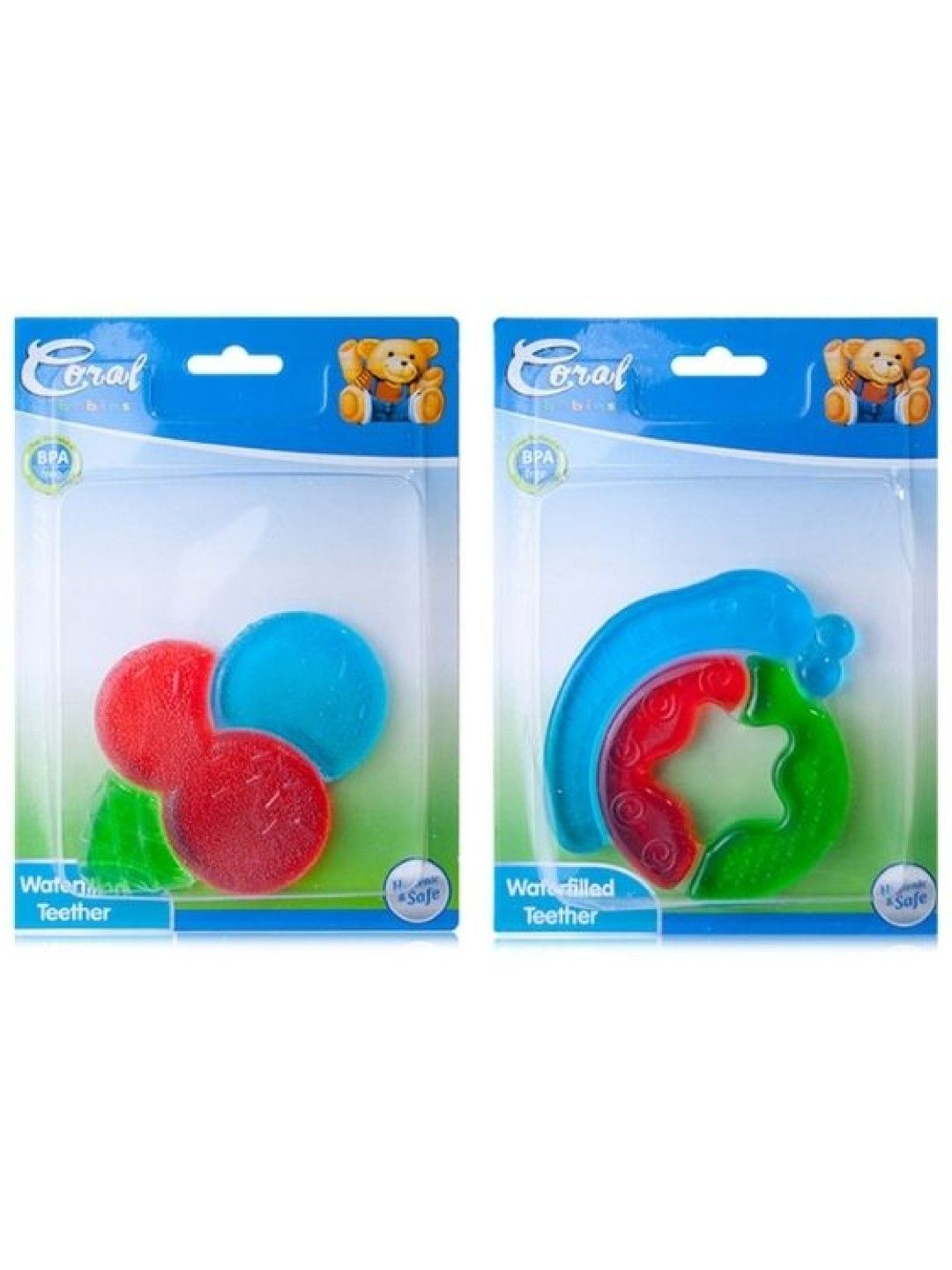 Coral Babies Assorted Water Filled Teether (No Color- Image 2)