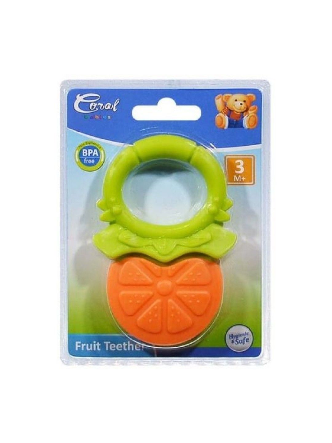 Coral Babies Fruit Teether (Orange- Image 2)