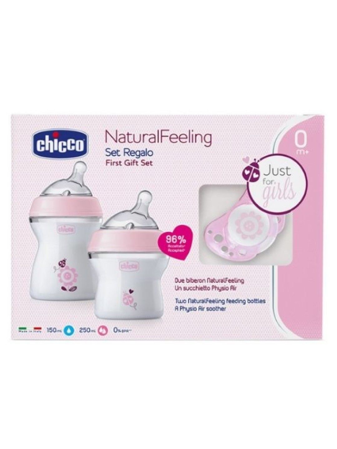 Chicco Bottle Gift Set for Girl (No Color- Image 2)