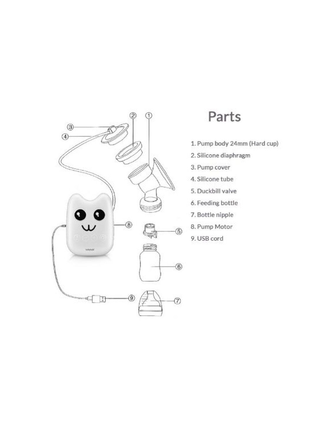 Babybee Philippines Electrical Breastpump (No Color- Image 2)