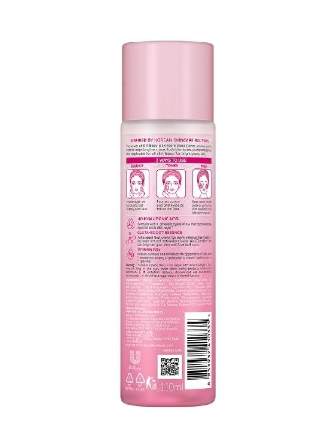 Pond's Bright Perfect Potion Essence, Toner, Mask (110ml) (No Color- Image 2)