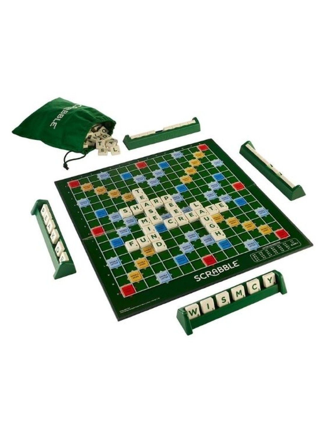 Mattel Games Original Scrabble Board Game (No Color- Image 2)