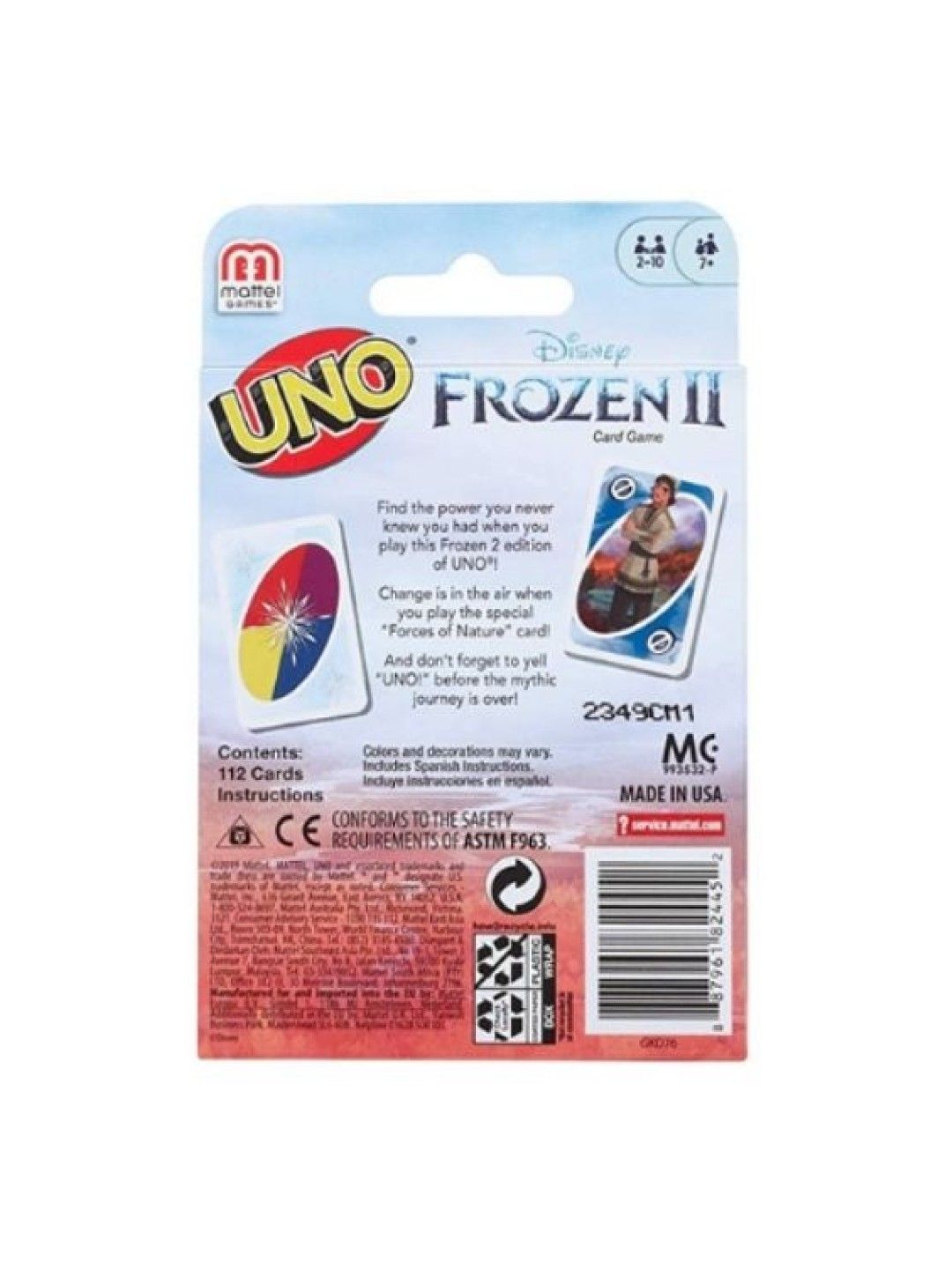 UNO Disney Frozen II (No Color- Image 2)