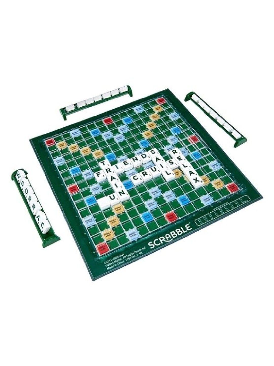Mattel Games Travel Scrabble Board Game (No Color- Image 2)