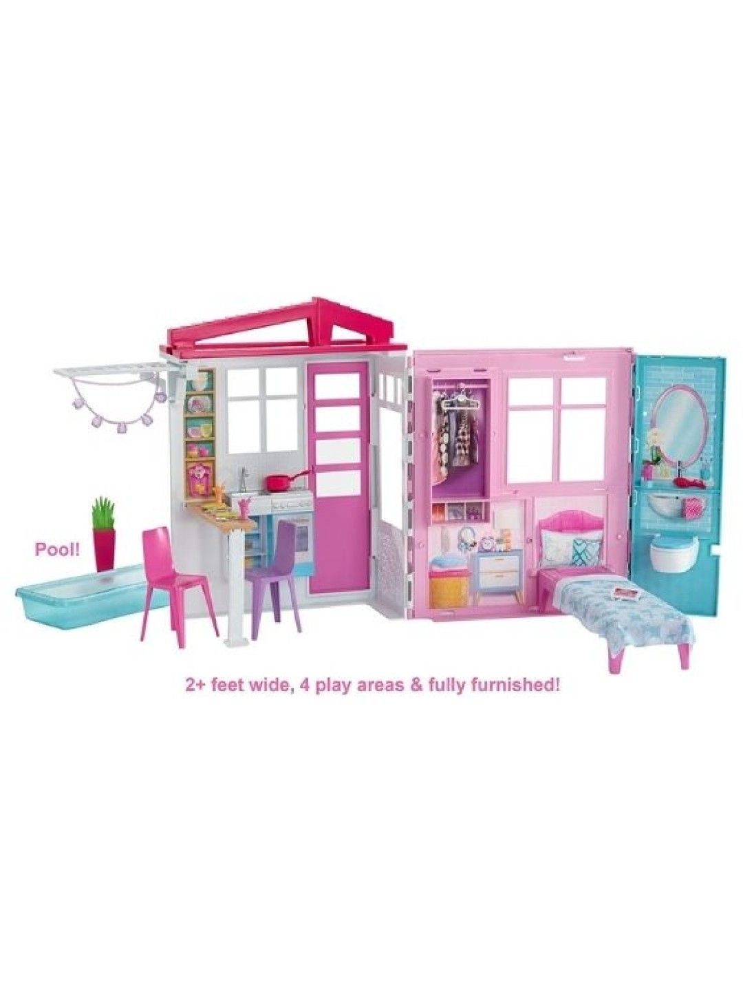 Barbie 2 story on sale doll house