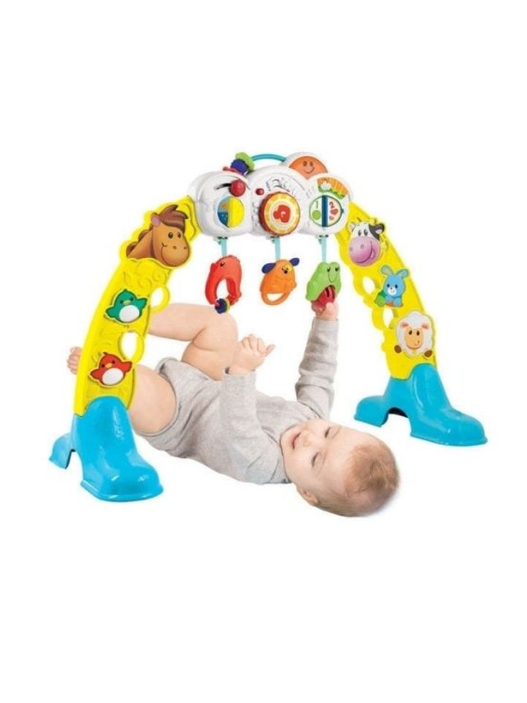 winfun 3 in 1 Barnyard Pals Play Gym (No Color- Image 1)