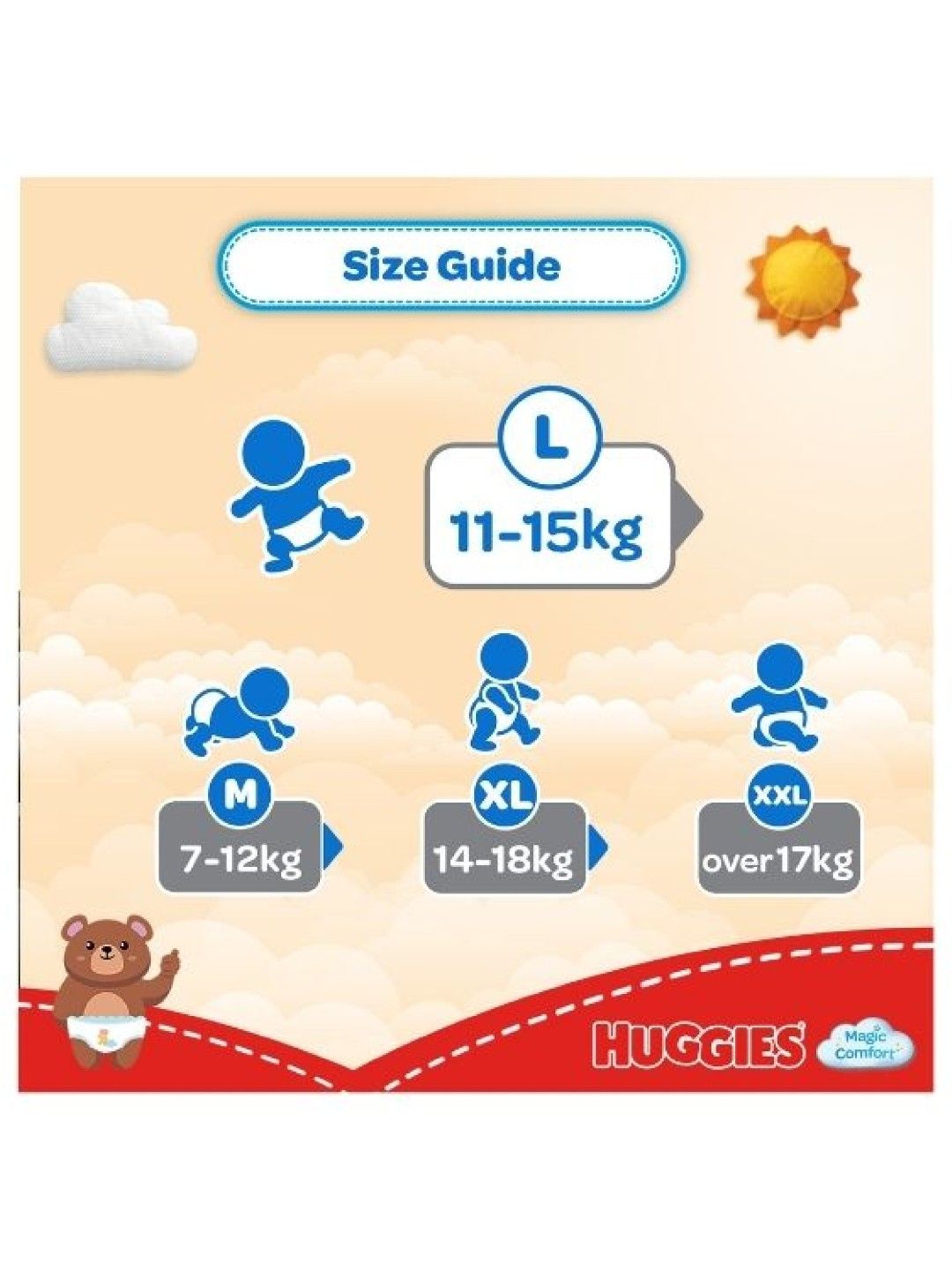 Huggies Magic Comfort Pants Large (22 pcs- Image 2)