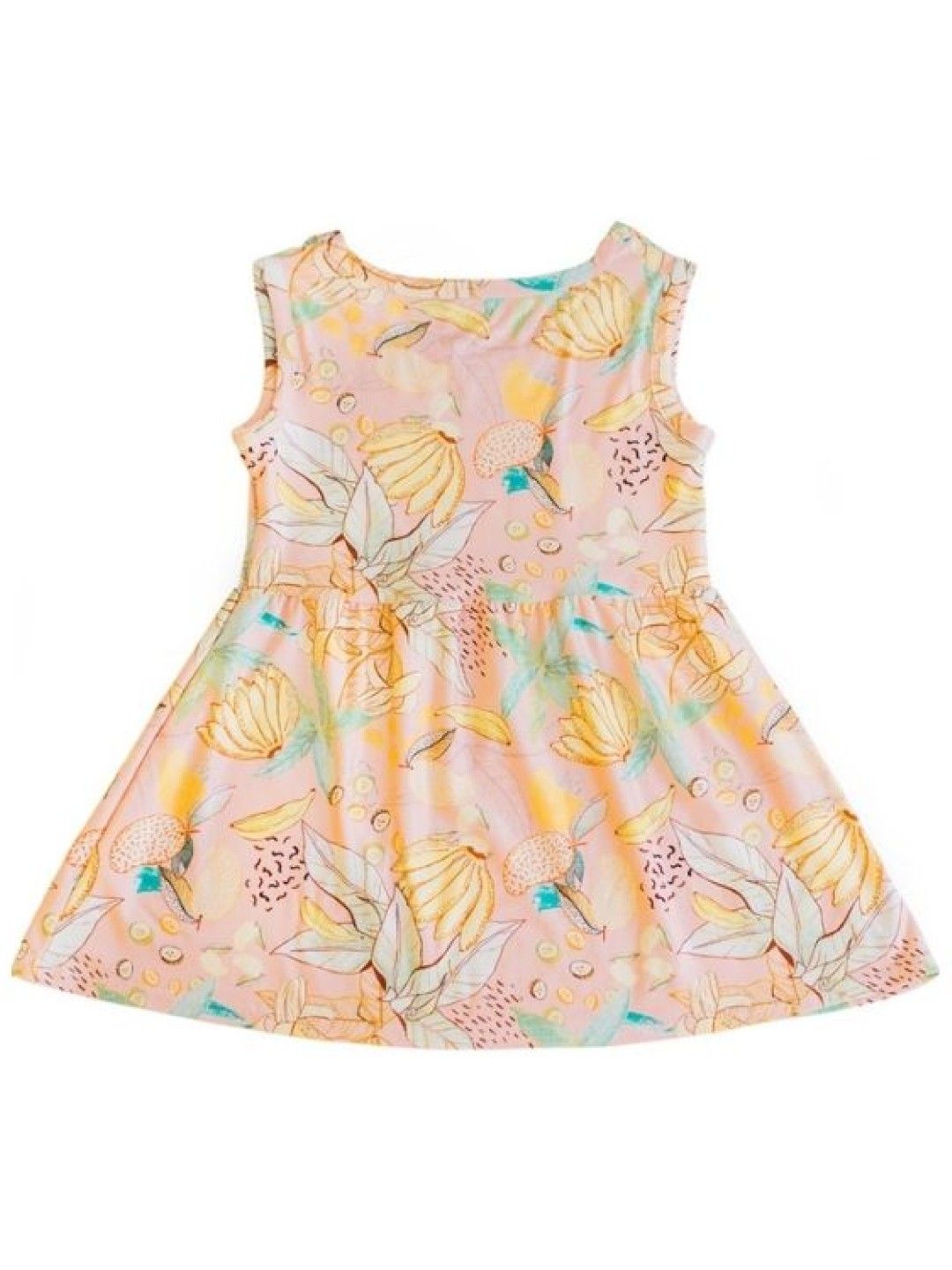 bean fashion Alessa Lanot Saging Swirl Play Sleeveless Dress (No Color- Image 2)