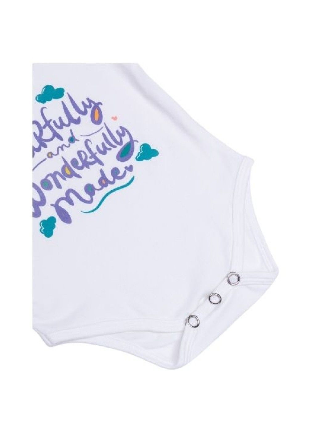 bean fashion Fearfully and Wonderfully Made Play Onesie (No Color- Image 2)