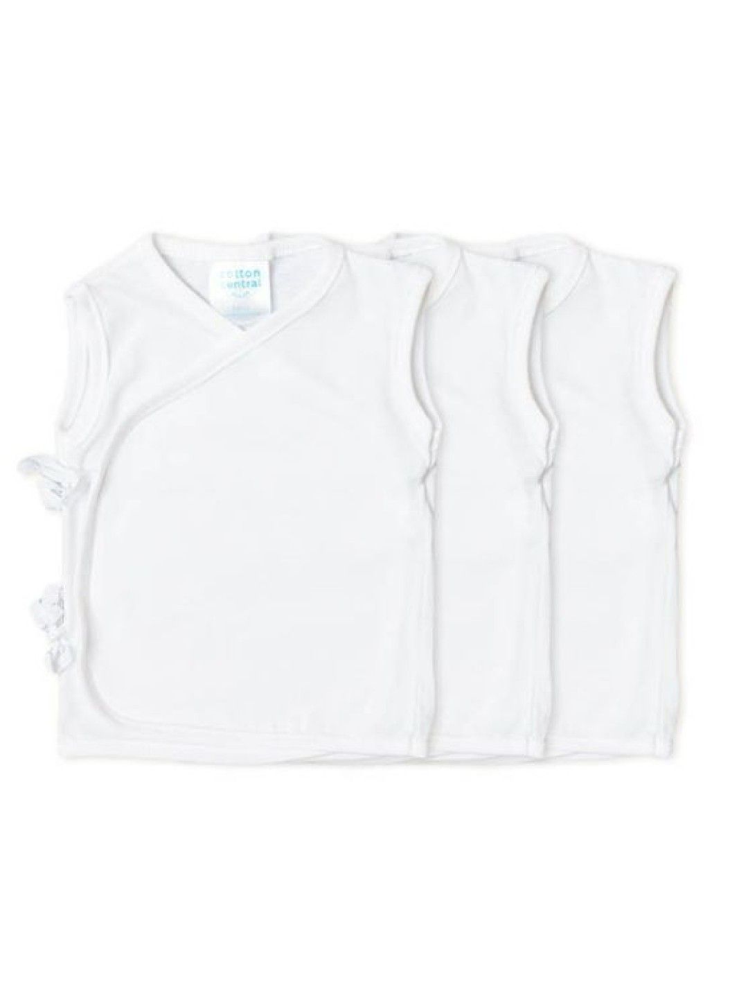 Cotton Central™ Sleeveless Tie-Side 100% USA Cotton (3pcs)