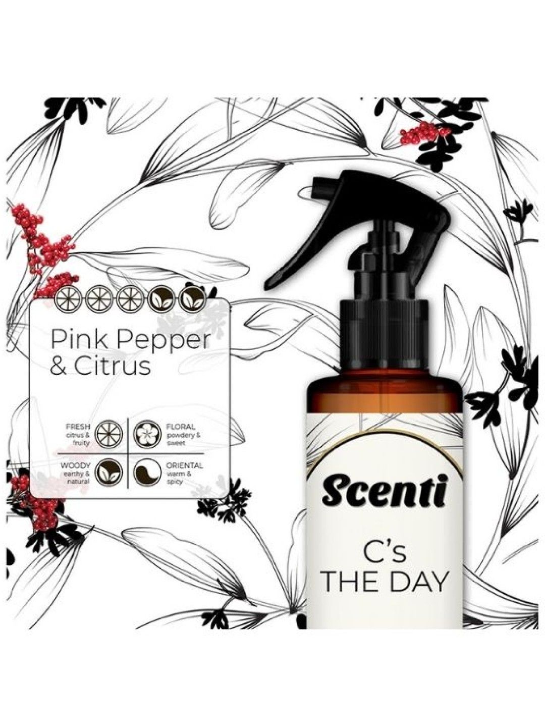 Scenti Room and Linen Spray (100ml) (C's the day- Image 2)