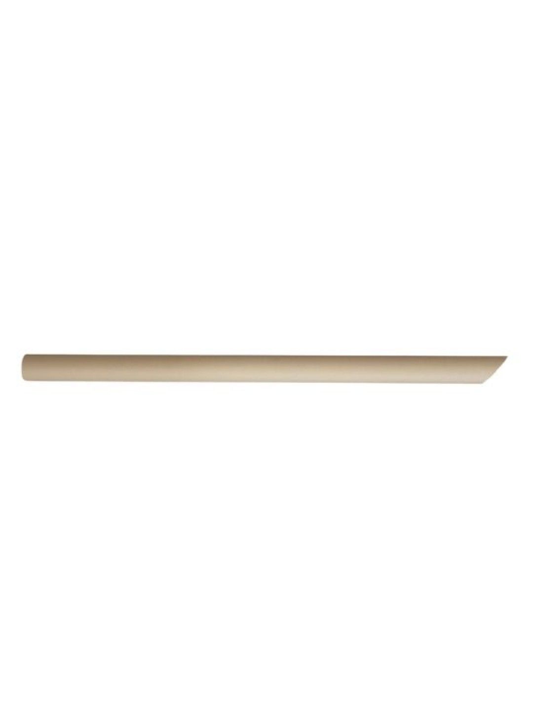 Econtainer Sugarcane Bagasse Angled Bottom Milk Tea Straw Compostable (210mm) - Pack of 100 (No Color- Image 2)