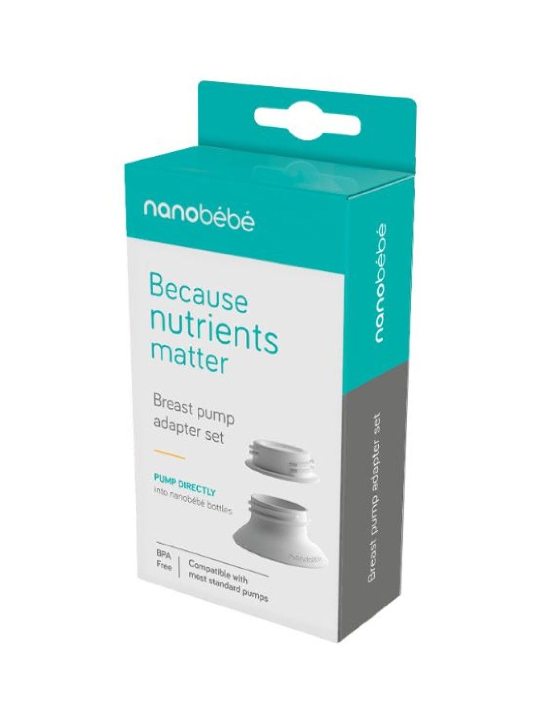 Nanobèbè Breastmilk Pump Adapter Set (No Color- Image 2)