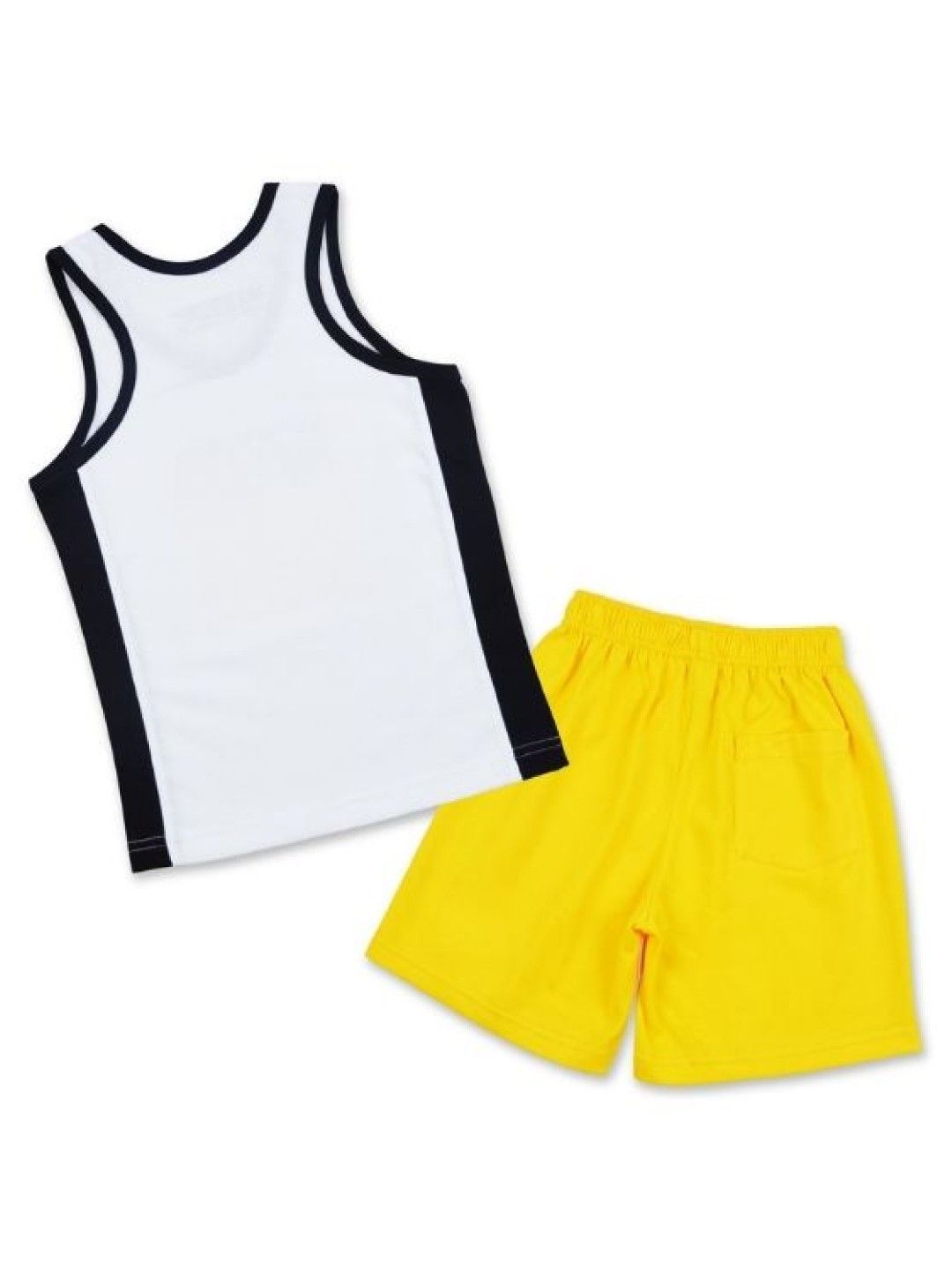 Moose Gear White Sando With Yellow Short Set - Boys (No Color- Image 2)
