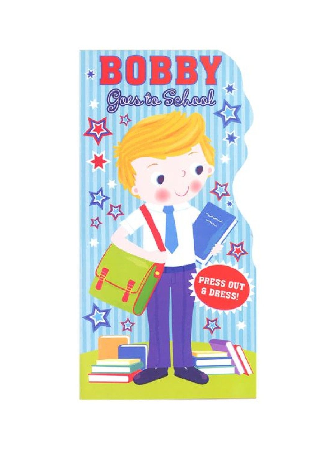 Learning is Fun Dress Up Character Book Set Of 2 (Bobby & Sam) (No Color- Image 2)