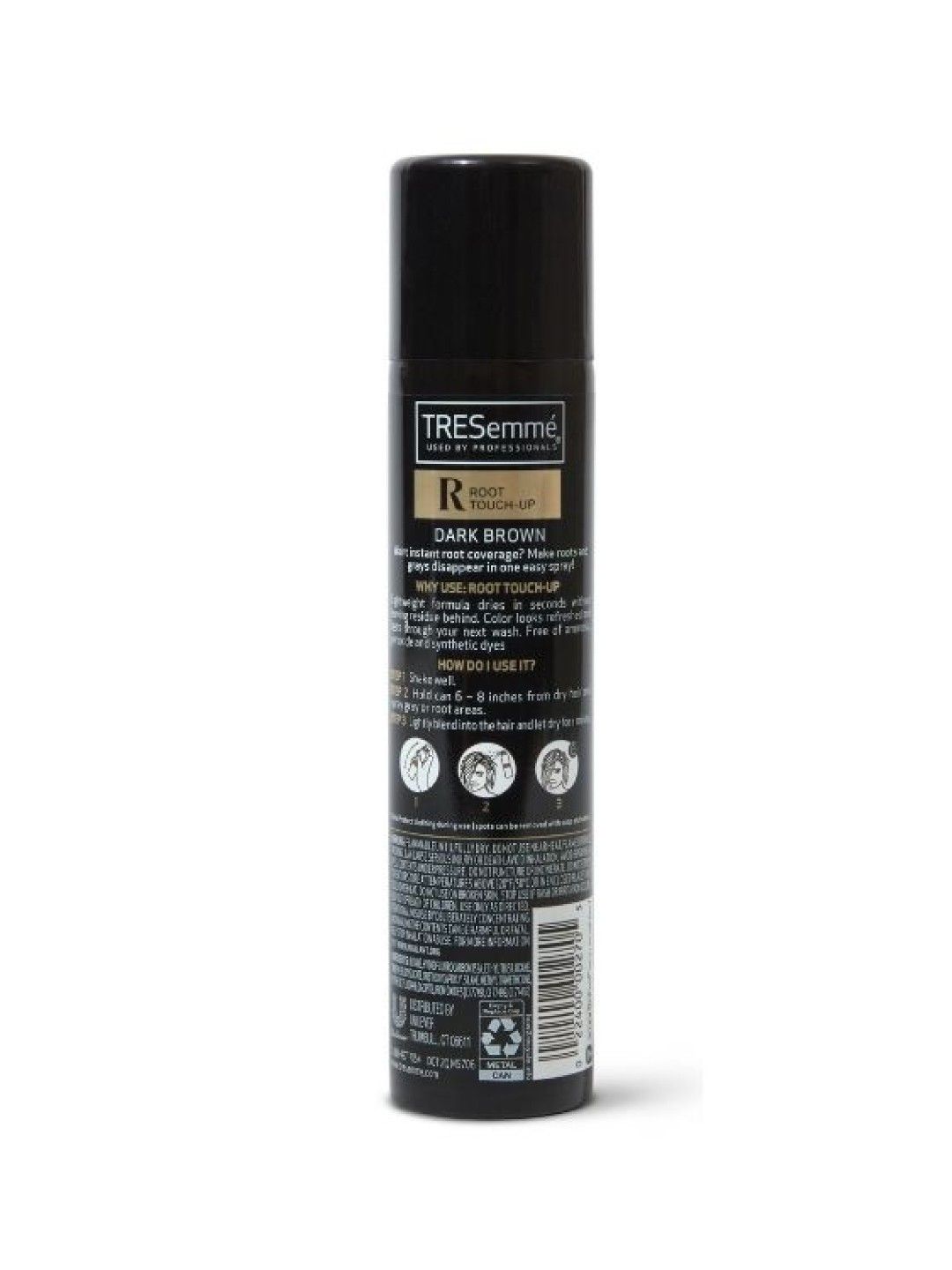 TRESemmé Root Touch-up Spray for Dark Brown Hair (70.8g) (No Color- Image 2)