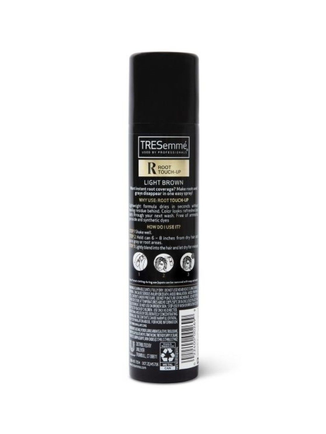 TRESemmé Root Touch-up Spray for Light Brown Hair (70.8g) (No Color- Image 2)